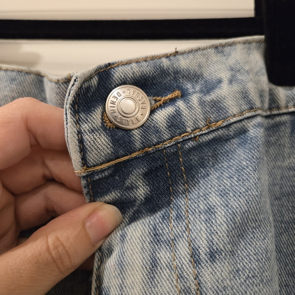 Shein Stylish Blue Denim Maxi Skirt With Bows, Size 0X - Picture 7 of 11